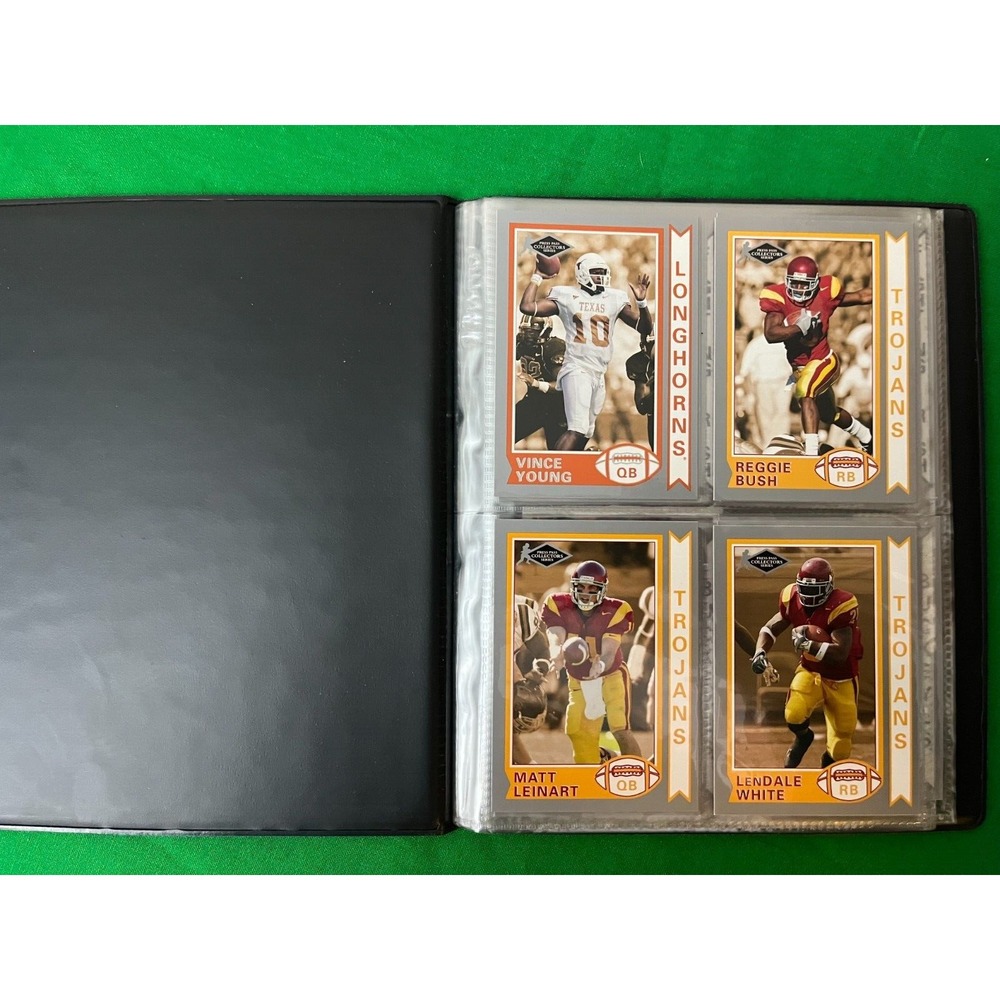 NFL Rookies! 2006 College Team Set with 40 card collector album.‎